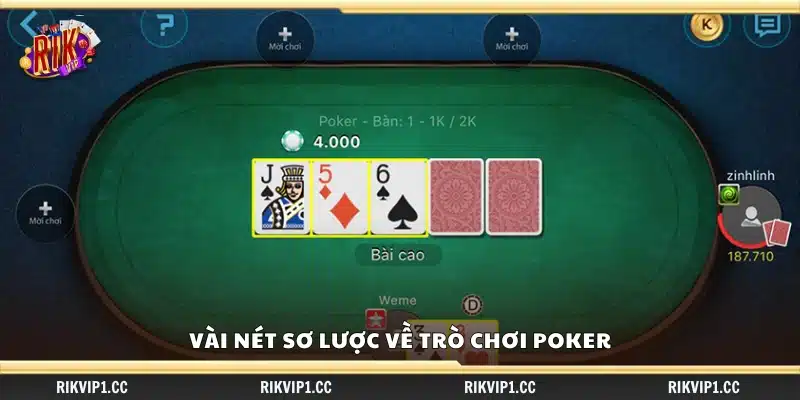 Giới thiệu khái quát về Poker